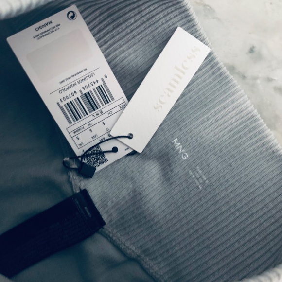 NWT MANGO seamless ribbed leggings - Picture 3 of 4